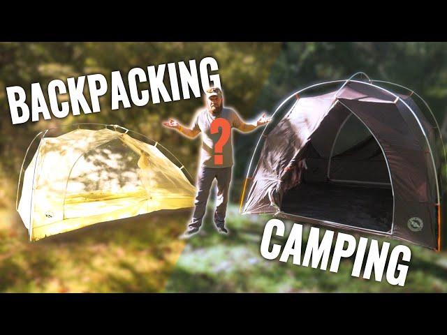 Backpacking Vs. Camping Tents | Which Tent Style is BEST For You?