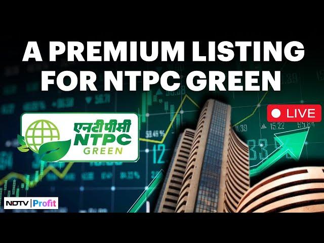 NTPC Green Energy Share Price LIVE | NTPC Green IPO LIVE Today | NTPC Green Live News