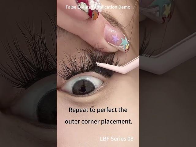 Super Preglued Half Under Lashes 3-7 Days Lasting Waterproof from Lazy Girl Lash Factory