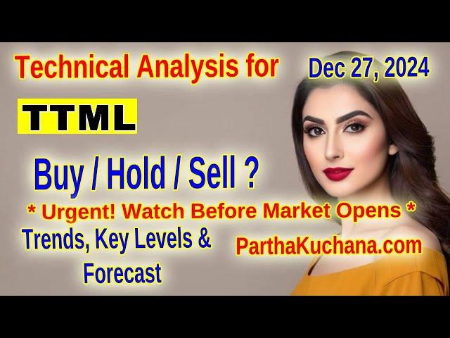 Tata Teleservices (TTML) Stock Analysis: Bearish Trends & Key Support/Resistance Levels  Technical