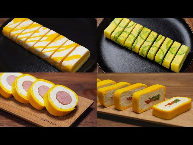 4 Best Rolled Omelet Recipes | Easy and Beautiful