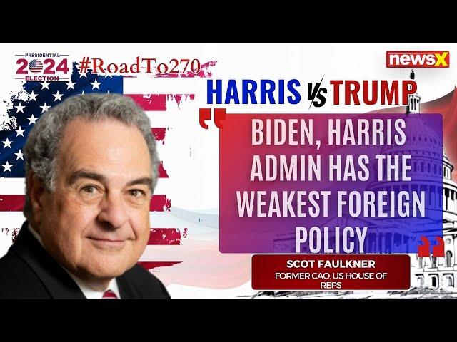 Scot Faulkner Examines Key Factors Shaping the 2024 U.S. Presidential Election Outcome | NewsX