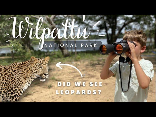 Looking for leopards in Willpattu national park | first time driving tuktuks | Sri Lanka with kids 2