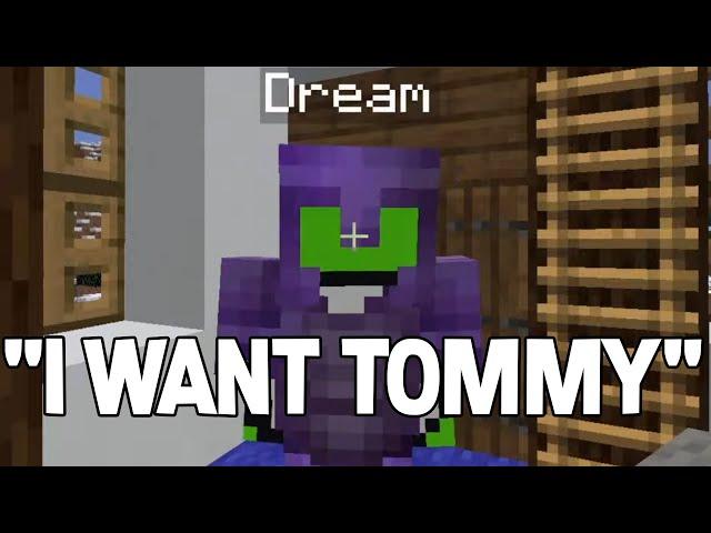 Dream visits Technoblade about TommyInnit secret base - Dream SMP