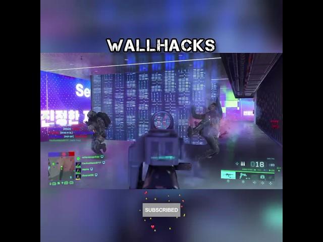 WALLHACKS do WONDERS in (Battlefield 2042) #shorts