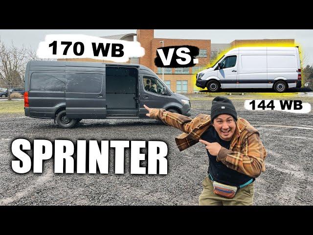 Sprinter 170 Vs 144 for Vanlife: (Test Drive and Impressions)