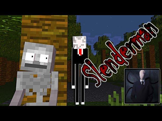 SLENDER MAN HORROR GAME CHALLENGE | Platabush Animation