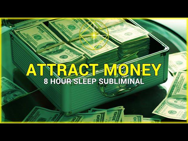 Attract Money Subliminal Sleep Programming to Attract Wealth (black screen subliminal affirmations)