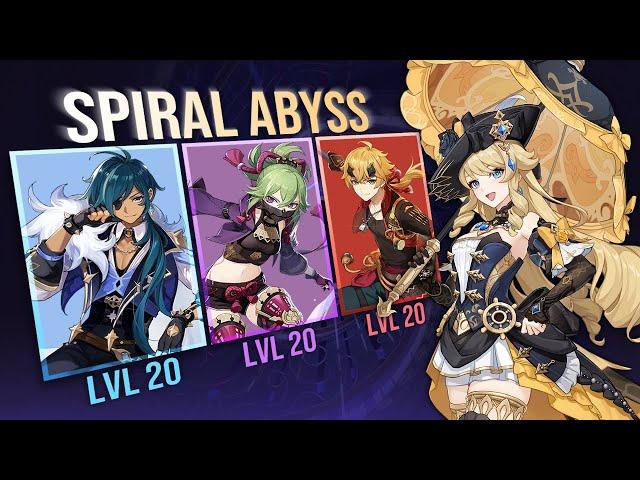 Can Lvl 20 Characters Beat The Spiral Abyss? [Genshin Impact]