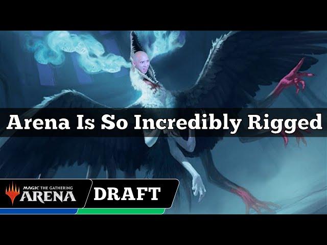 Arena Is So Incredibly Rigged | Duskmourn Draft | MTG Arena