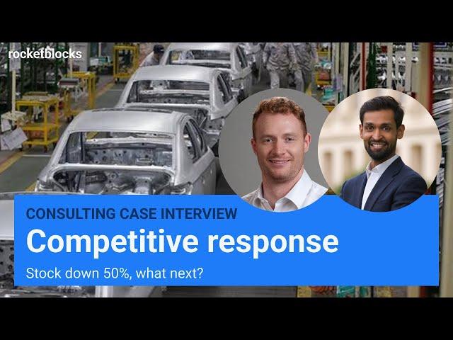 Market analysis case interview: Auto parts manufacturer  (w/ BCG Project Leader & Bain Consultant)