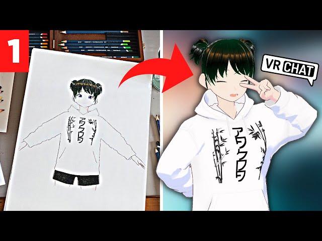 How to Make a Custom VRChat Avatar in Vroid FREE | Vroid to VRChat Part 1