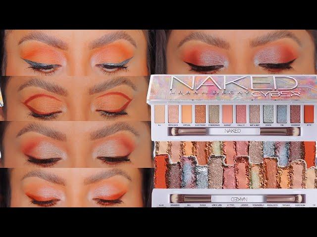 5 LOOKS 1 PALETTE | *NEW* URBAN DECAY NAKED CYBER | MagdalineJanet