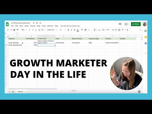 A day in the life of a growth marketer in Finland // Content, marketing analytics, meetings