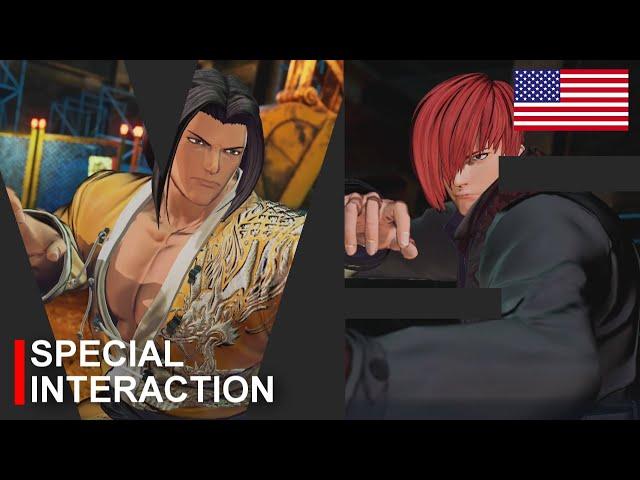 【KOF XV】GATO vs IORI ► Story Special Interaction English Mod