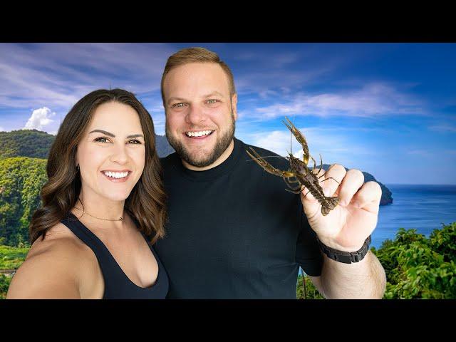 We Tried Catching & Cooking Crawfish In The Caribbean