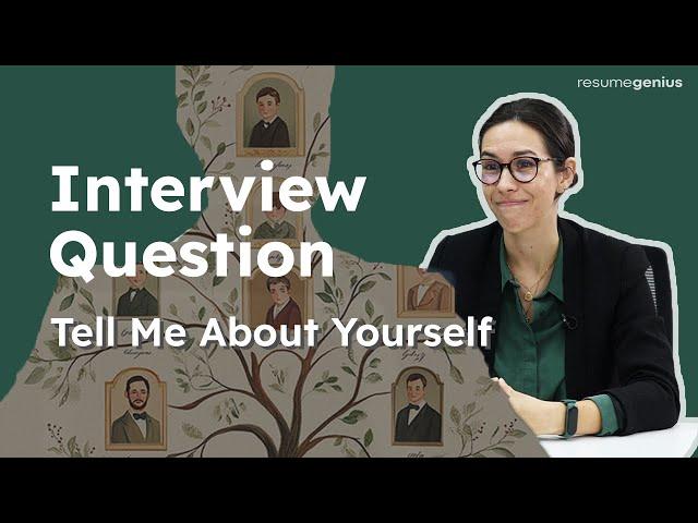 How to Answer "Tell me about yourself" (with example!)