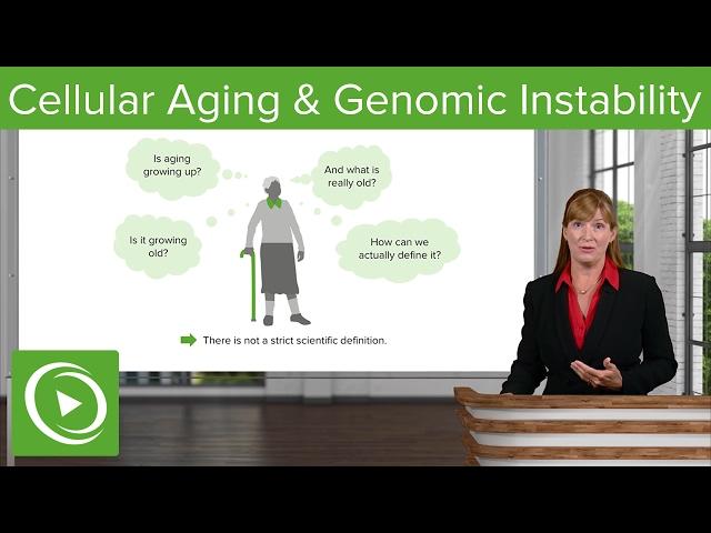 Cellular Aging and Genomic Instability: Definition & Overview – Aging | Lecturio