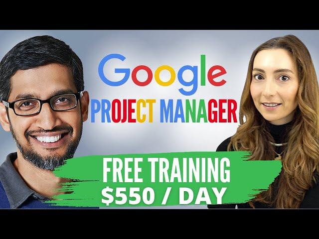 Make $550 a Day with This FREE Google Project Management Certificate