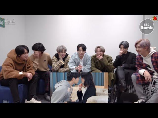 BTS REACTION TO CUTE COUPLE PART 1