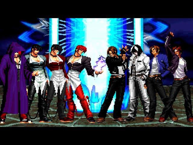 [KOF Mugen] Iori Yagami Team vs Kyo Kusanagi Team