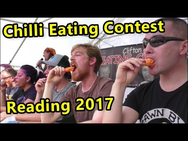 Chilli Eating Contest | Reading Chili Festival | Saturday June 2017