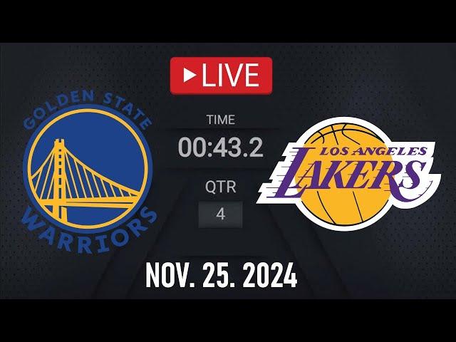 NBA LIVE! Golden State Warriors vs LA Lakers | November 25, 2024 | Lakers vs Warriors NBA LIVE 2K25