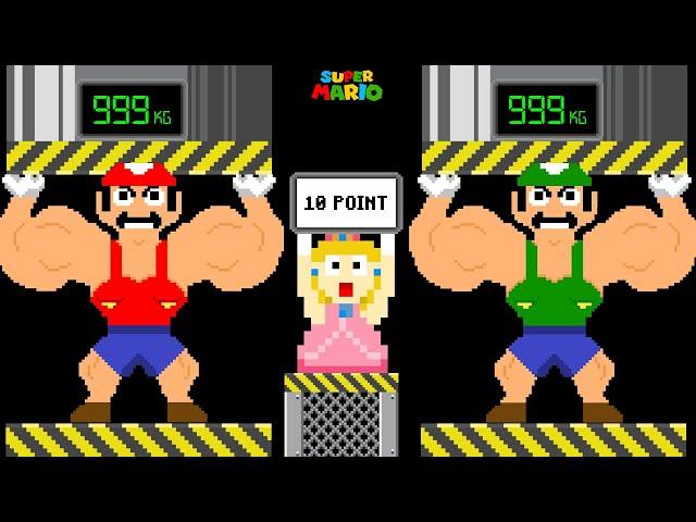 BIG Mario Bros: Super Mario and Luigi Power-UP in Maze Mayhem!