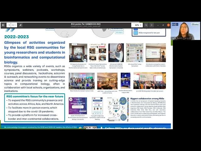 ISCB Student Council Regional Student Groups... - Pradeep Eranti - Poster - ISMB/ECCB 2023