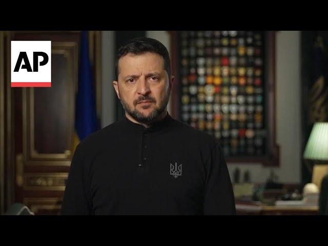 Ukraine's Zelenskyy speaks after US allows deeper strikes into Russia