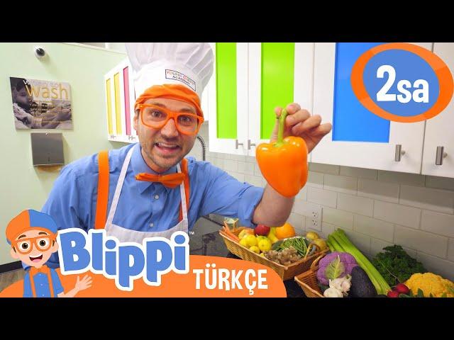 Blippi ile Yemek Yapmayı Öğren!! - Leziz Sebzeler!! | Blippi Türkçe - Çocuklar için Eğitici Videolar