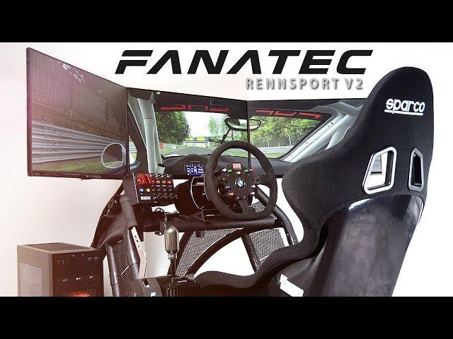 FANATEC RENNSPORT V2 SIMRACING RIG BUILD