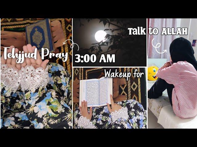 3:00am wake up for tehjjudFajr prays|Simple living|Introvert Vlog| Spiritual awakening