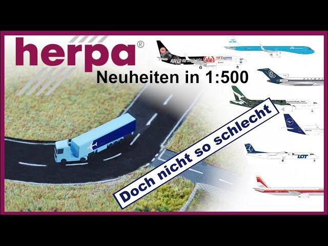 Neue Modelle | Herpa Neuheiten 01/02 2025 und mehr