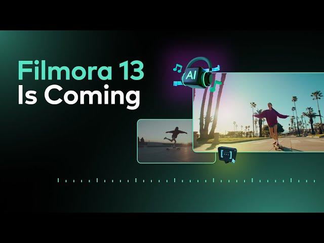 Filmora 13 New AI Features!