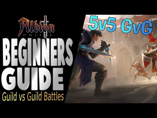 Albion Online | Beginners Guide | GvG Battles (Guild vs Guild 5v5)