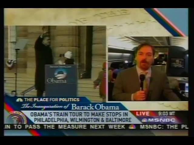 LiveU as used by NBC During President Obama's Inauguration