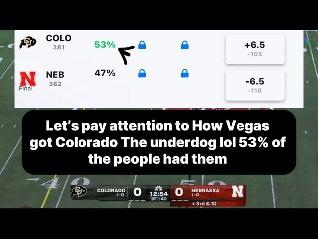 Rigged Colorado Buffaloes vs Nebraska | I GUESS THEY FORGOT HOW TO PLAY FOOTBALL LOL #rigged #cfb