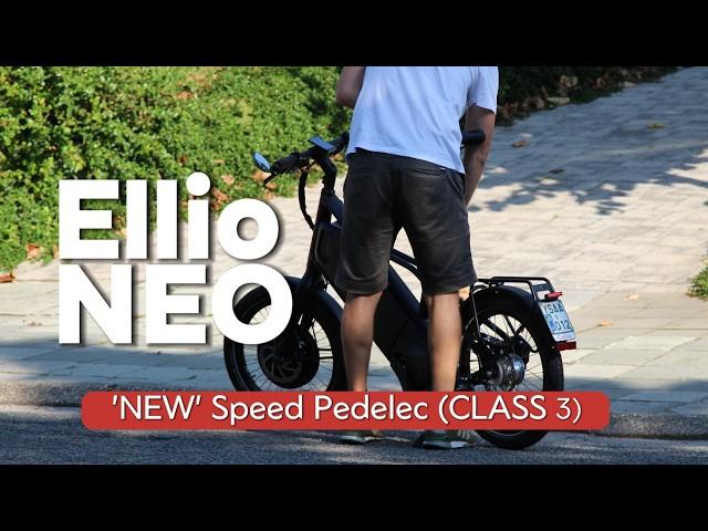 NEW: Ellio Neo | Class 3 Speed pedelec with an improved minimalistic design