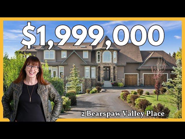 Explore This Luxurious $2M Bearspaw Home That's Minutes from Calgary!