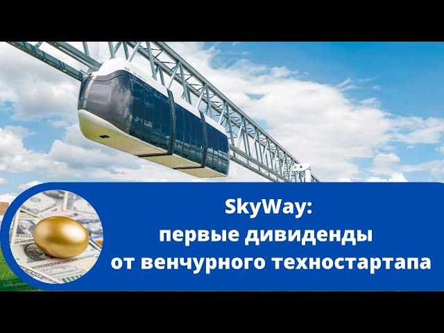 SkyWay: первые дивиденды от венчурного техностартапа