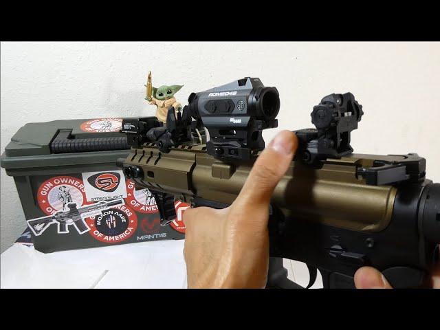 Trinity Force Polymer Spring Loaded Flip Up Sights Review | Best Budget Flip up sights?