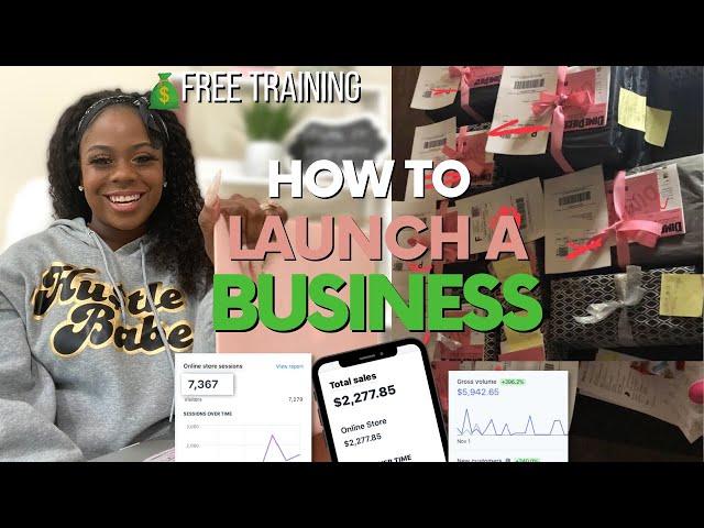 HOW TO LAUNCH A BUSINESS AND BUILD A BRAND | LAUNCH ESSENTIALS 2023