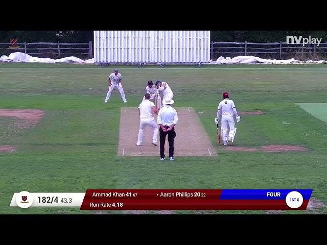 Brilliant Batting!! Sussex Premier League Cricket match between Nomads & Middleton. #cricket