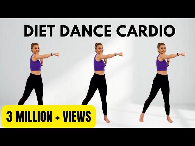 30 Min DIET DANCE WORKOUTFAT BURNING CARDIO AEROBICSKNEE FRIENDLYNO JUMPINGLISS CARDIO WORKOUT