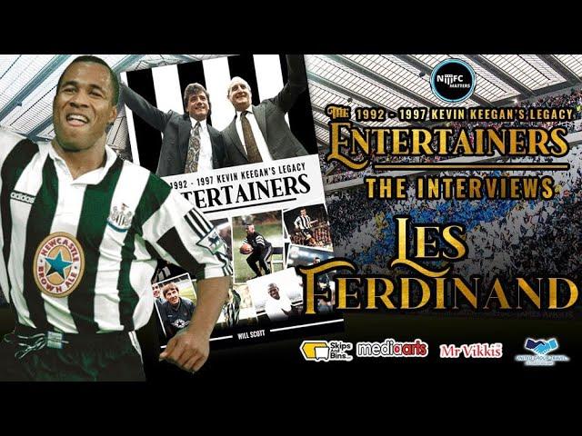 The Entertainers Book Interview with Les Ferdinand Buy Book from www.newcastlelegends.com