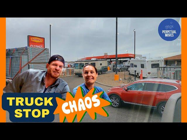 RV Lifestyle- The Worst Travel Center Ever- RV Move-Day