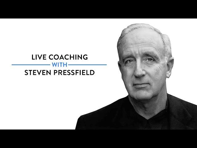 Steven Pressfield's daily practices to invoke the creative muse