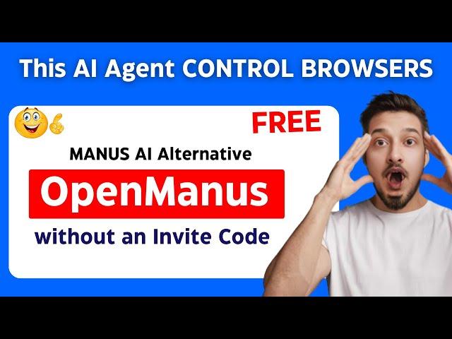 OpenManus : FULLY FREE Manus Alternative! First-Ever General AI Agent -  Automate Your Life NOW!