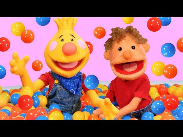 Learn your ABCs, Numbers, Colors and Shapes with the Super Duper Ball Pit! | Education for Kids